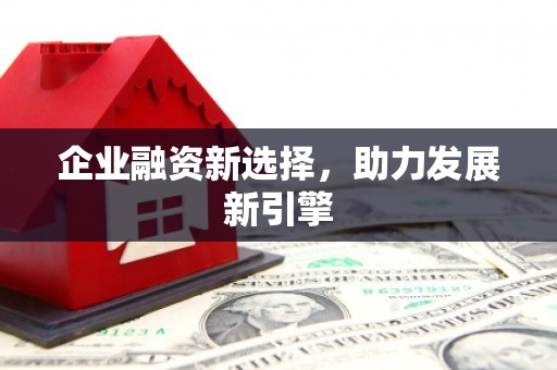 淄博企业融资新选择，助力发展新引擎