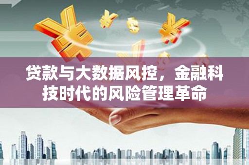 红原贷款与大数据风控，金融科技时代的风险管理革命