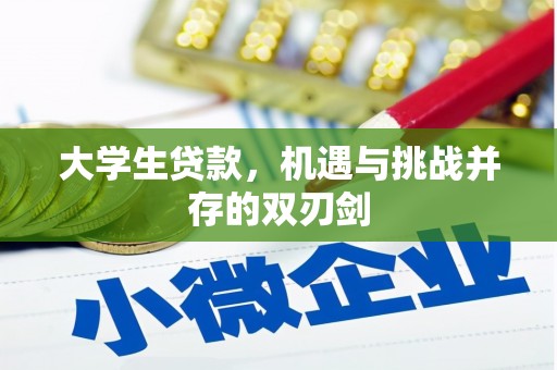 安县大学生贷款，机遇与挑战并存的双刃剑