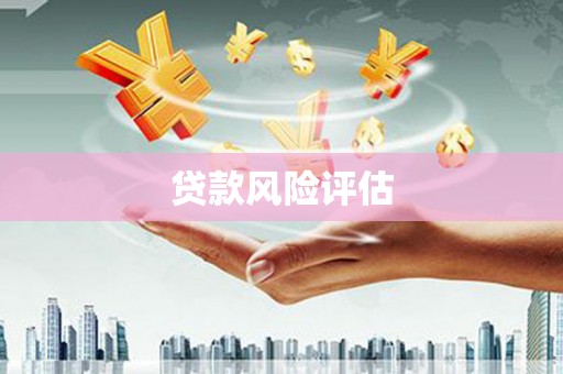 江阴贷款风险评估