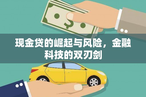 长安现金贷的崛起与风险，金融科技的双刃剑