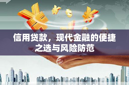 凤阳信用贷款，现代金融的便捷之选与风险防范