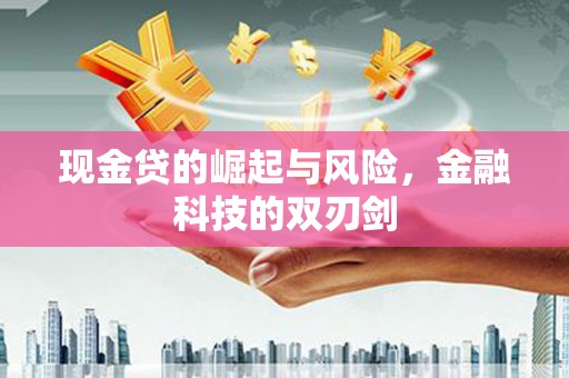 槐荫现金贷的崛起与风险，金融科技的双刃剑