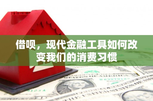绥滨借呗，现代金融工具如何改变我们的消费习惯