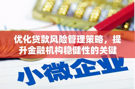郁南优化贷款风险管理策略，提升金融机构稳健性的关键
