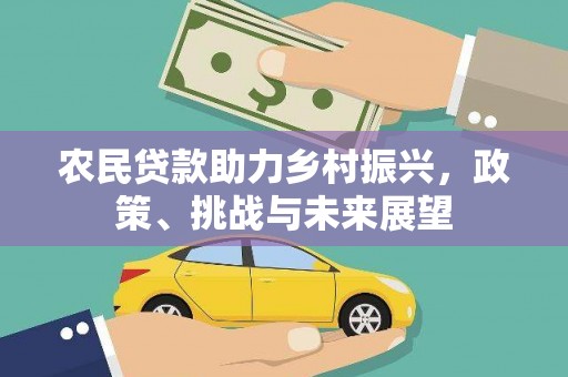 贵定农民贷款助力乡村振兴，政策、挑战与未来展望