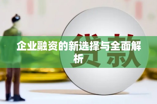 武进企业融资的新选择与全面解析